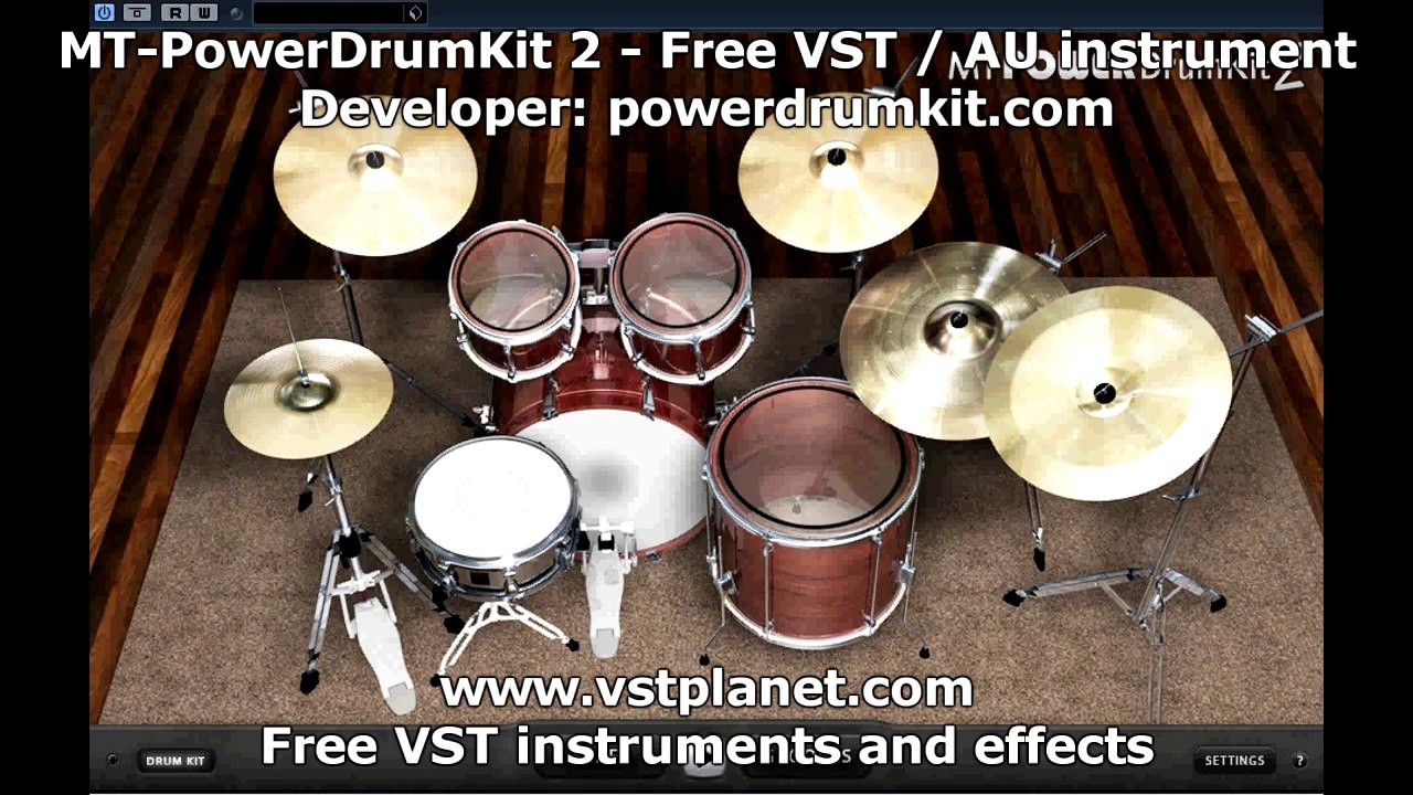 Virtual Drum - MT-PowerDrumKit 2 - vstplanet.com