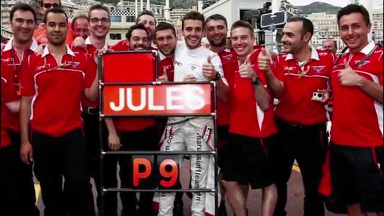 Hommage de soutien a Jules Bianchi