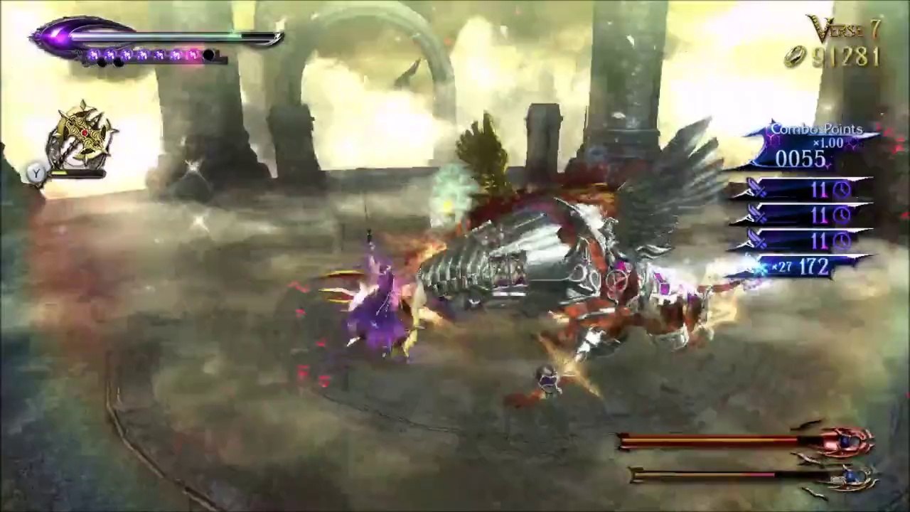 Bayonetta 2 Chapter 15 - Loptr Boss Fight