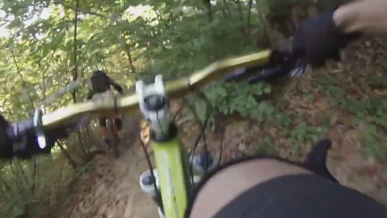Une portion de notre piste en test!