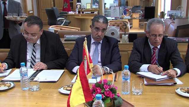 وزير التجهيز والنقل يتباحث مع وزير الأشغال العمومية والنقل والسياسة الترابية الكناري