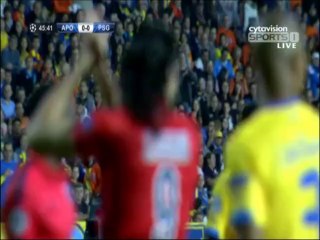 ΑΠΟΕΛ-Παρί Ευκαιρία Καβάνι 46'