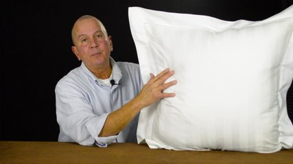 How to eailsy stuff a sham and make your flanges stand up.