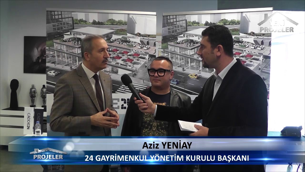 Aziz Yeniay, Ahmethan Yılmaz - Cadde24 Projesi Basın Lansmanı 20-10-2014