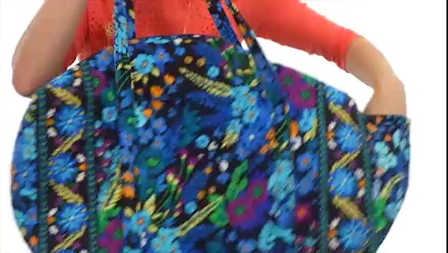 Vera Bradley Luggage Large Duffel Black - Robecart.com Free Shipping BOTH Ways