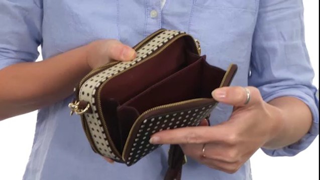 Fossil Sydney E/W Org Mini Raisin - Robecart.com Free Shipping BOTH Ways