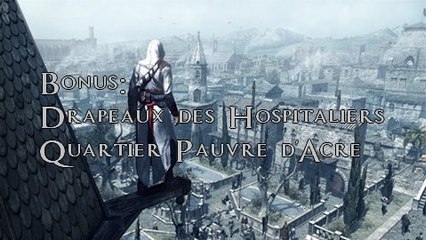 Assassin's Creed [Bonus] Drapeaux des Hospitaliers dans le quartier pauvre d'Acre (1/3)