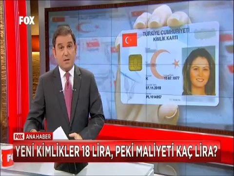 Yeni çipli Kimlikler 18 liraya dağıtılacak peki maliyeti kaç lira