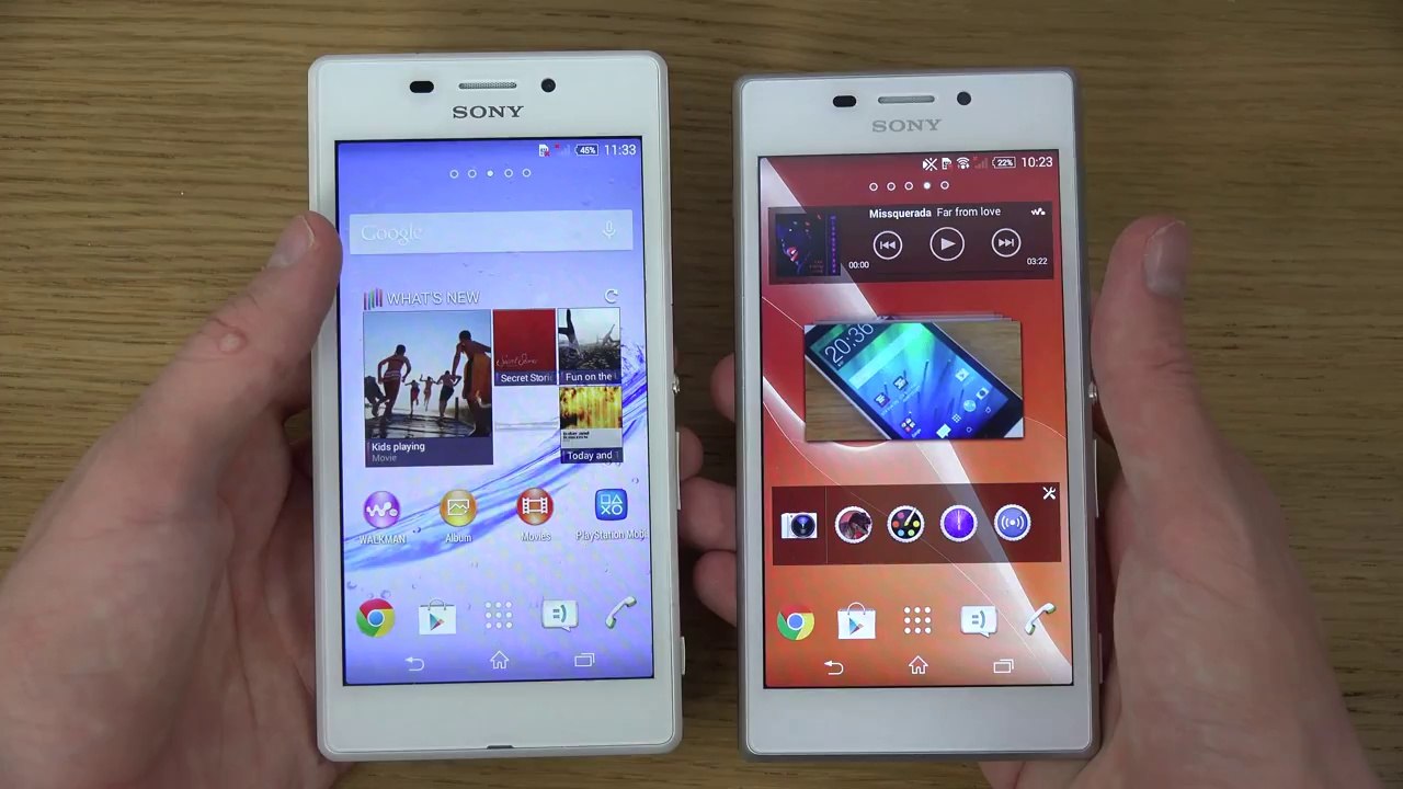 Sony Xperia M2 Aqua vs. Sony Xperia M2 - Review (4K)