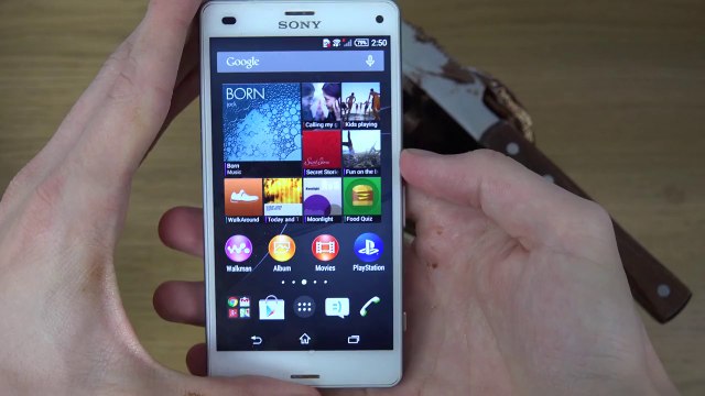 Sony Xperia Z3 Compact - Nutella Test (4K)