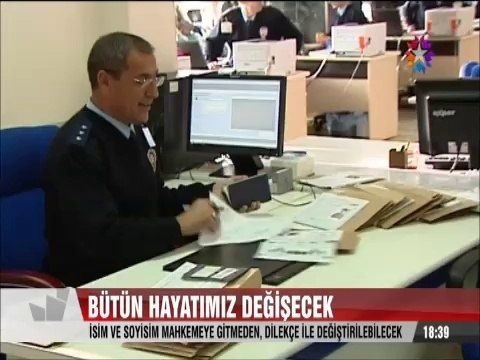 İsim, Soyisim değiştirme ve Pasaport işlemlerinde Bürokrasi Kalkıyor