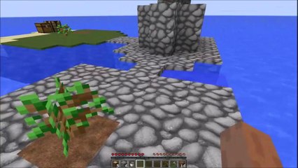 Wojetek prezentuje: ''Minecraft The Island Survival.'' S01E01 [TimeLapse]