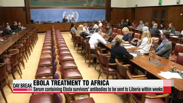 Ebola serum to be sent to West Africa within weeks WHO