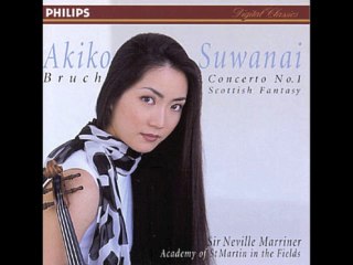 Akiko Suwanai - Bruch Violin Concerto No.1, Academy of St. Martin in the Fields Ensemble/ Marriner