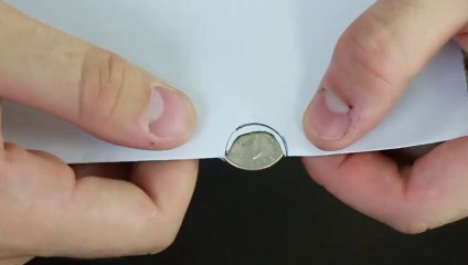 shrinking quarter trick