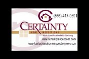 Louisville Home Inspectors | Certainty Home Inspections