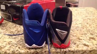 2014 new sneaker LeBron 11 Ohio State Buckeyes Colorway Replica Review