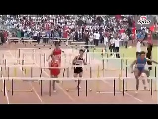 Le maître du 100 mètres de haies