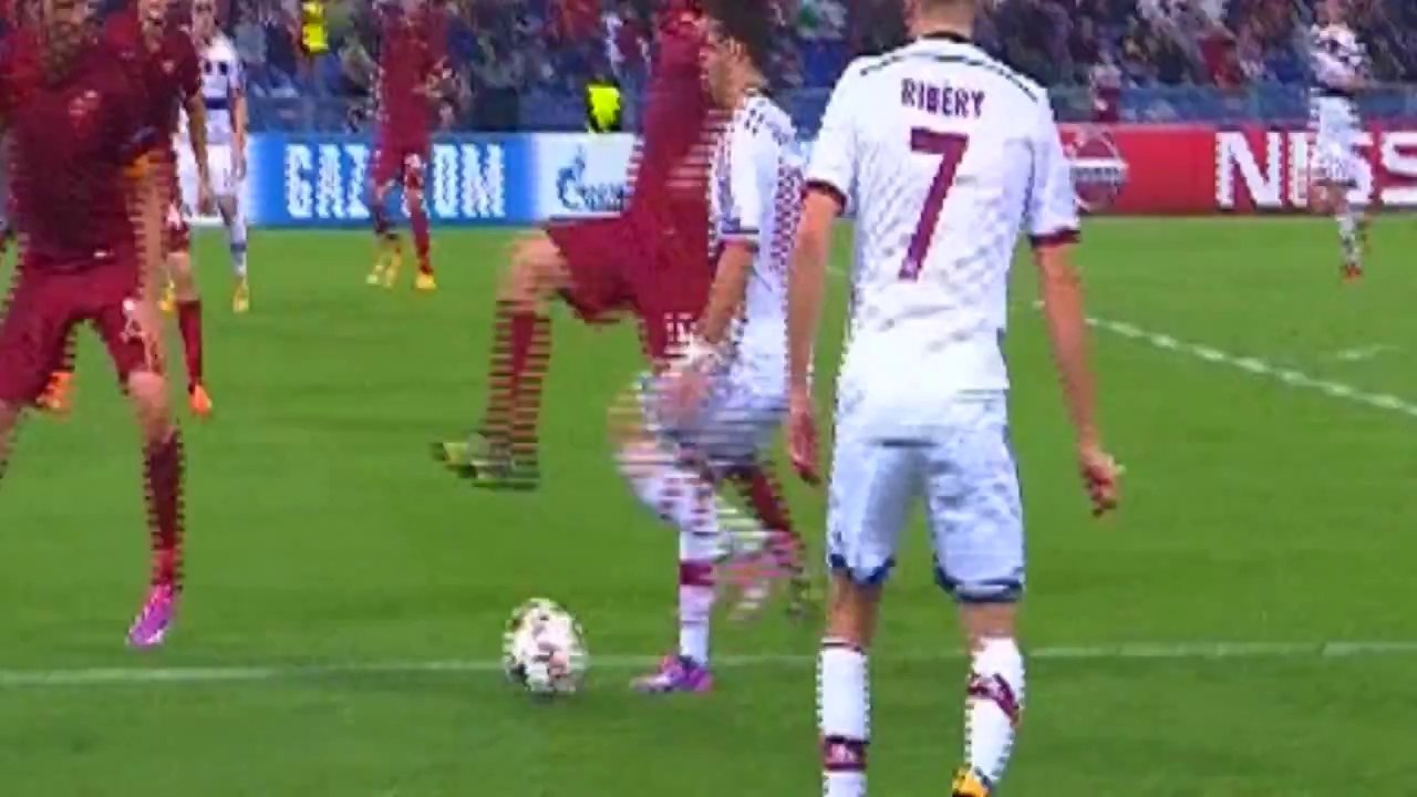 Roma 1-7 Bayer Munih Geniş Özet Tüm Goller