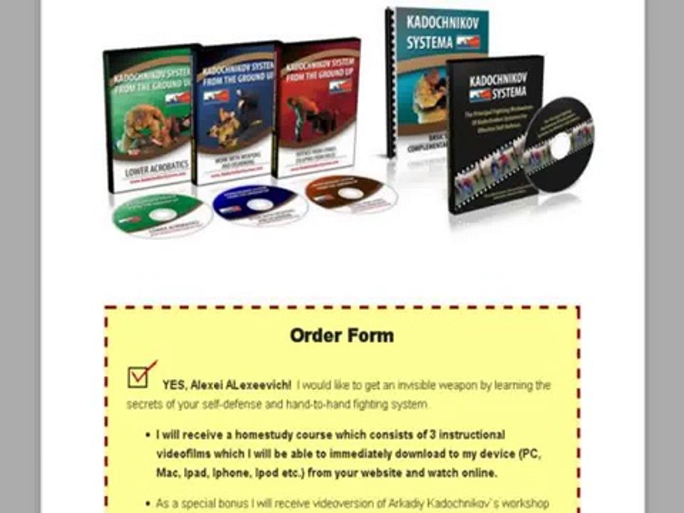 Kadochnikov Systema From The Ground Up