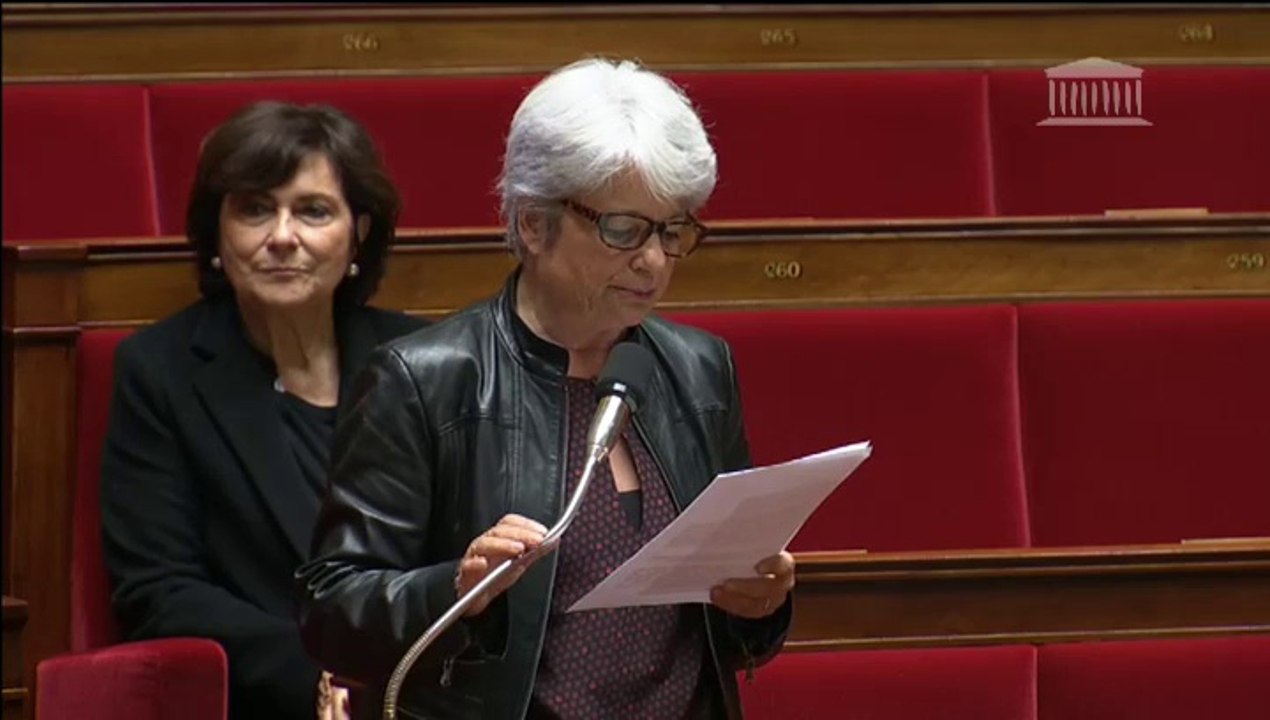 Gisèle Biémouret : débat sur le PLFSS 2015 (rejet préalable).