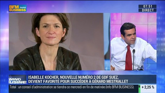 Isabelle Kocher est la mieux placée pour être à la tête de GDF Suez: Gérard Mestrallet - 22/10