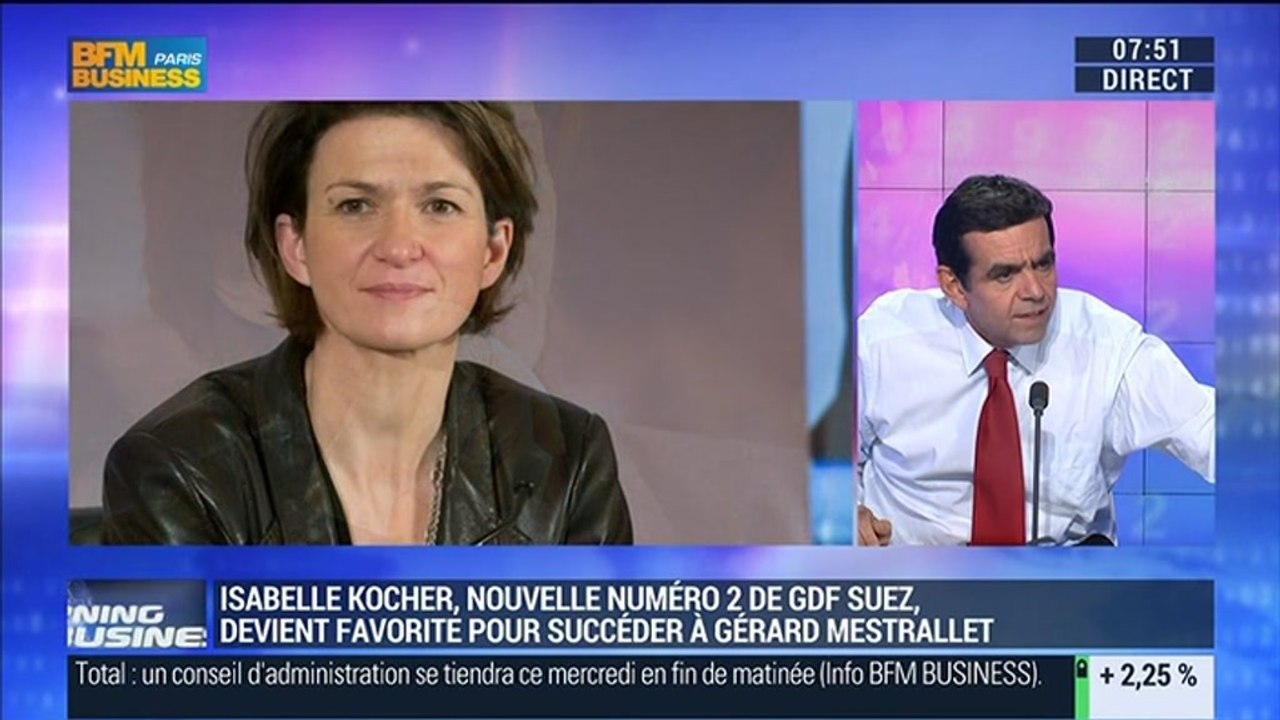 Isabelle Kocher est la mieux placée pour être à la tête de GDF Suez: Gérard Mestrallet - 22/10