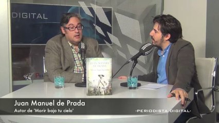 Juan Manuel de Prada, autor de 'Morir bajo tu cielo'. 21-10-2014
