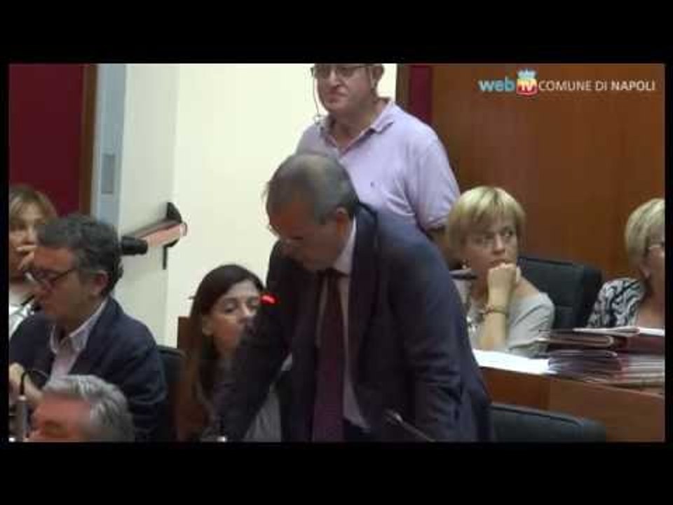 Napoli - L'intervento di Tommaso Sodano in apertura del Consiglio Comunale (21.10.14)