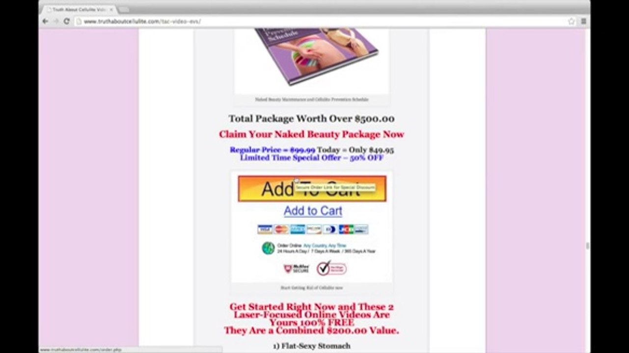 My Review of Joey Atlas's Truth About Cellulite Naked Beaty Symulast Method