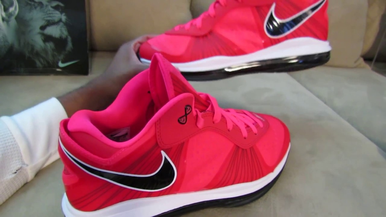 LEBRON 8 V2 LOW SOLAR RED (SCOOP208)