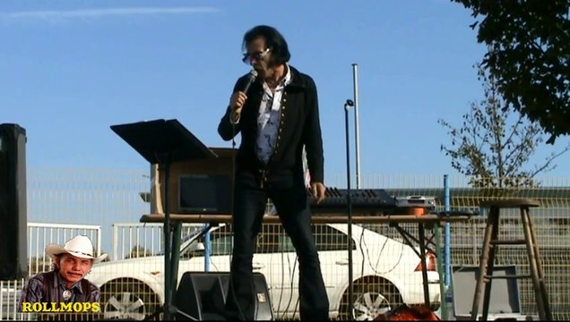 MARIO STEPHAN DE HERBSHEIM 67 CHANTE ELVIS SHOW BENFELD 67 ALSACE 19 OCTOBRE 2014 ROLLMOPS