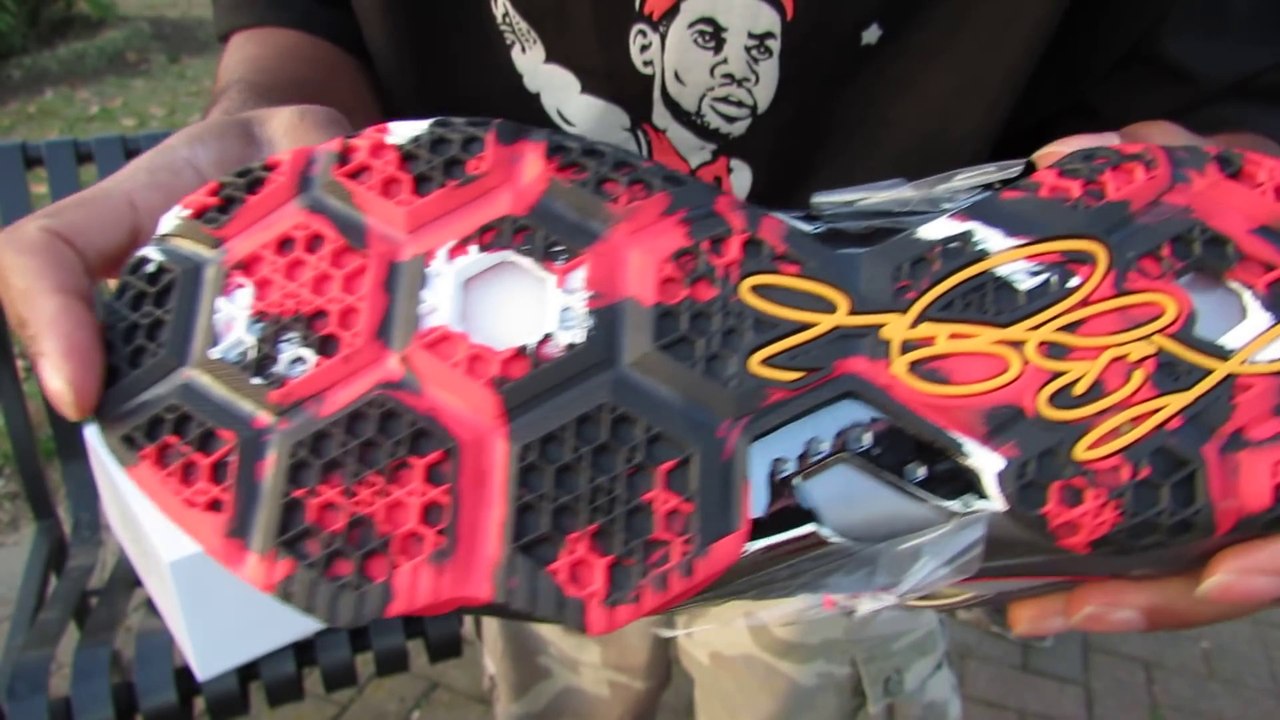 LEBRON 11 ELITE LASER CRIMSON SNEAKER REVIEW (SCOOP208)