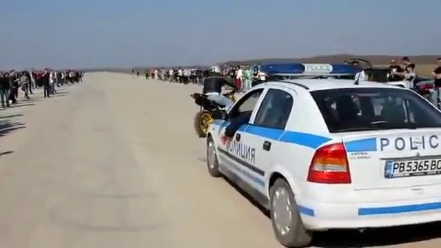 Polis vs Motosiklet Drift - Araba Tutkum