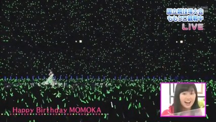 Momoclo watches National Stadium 2days Live p1 (ENG SUBS)
