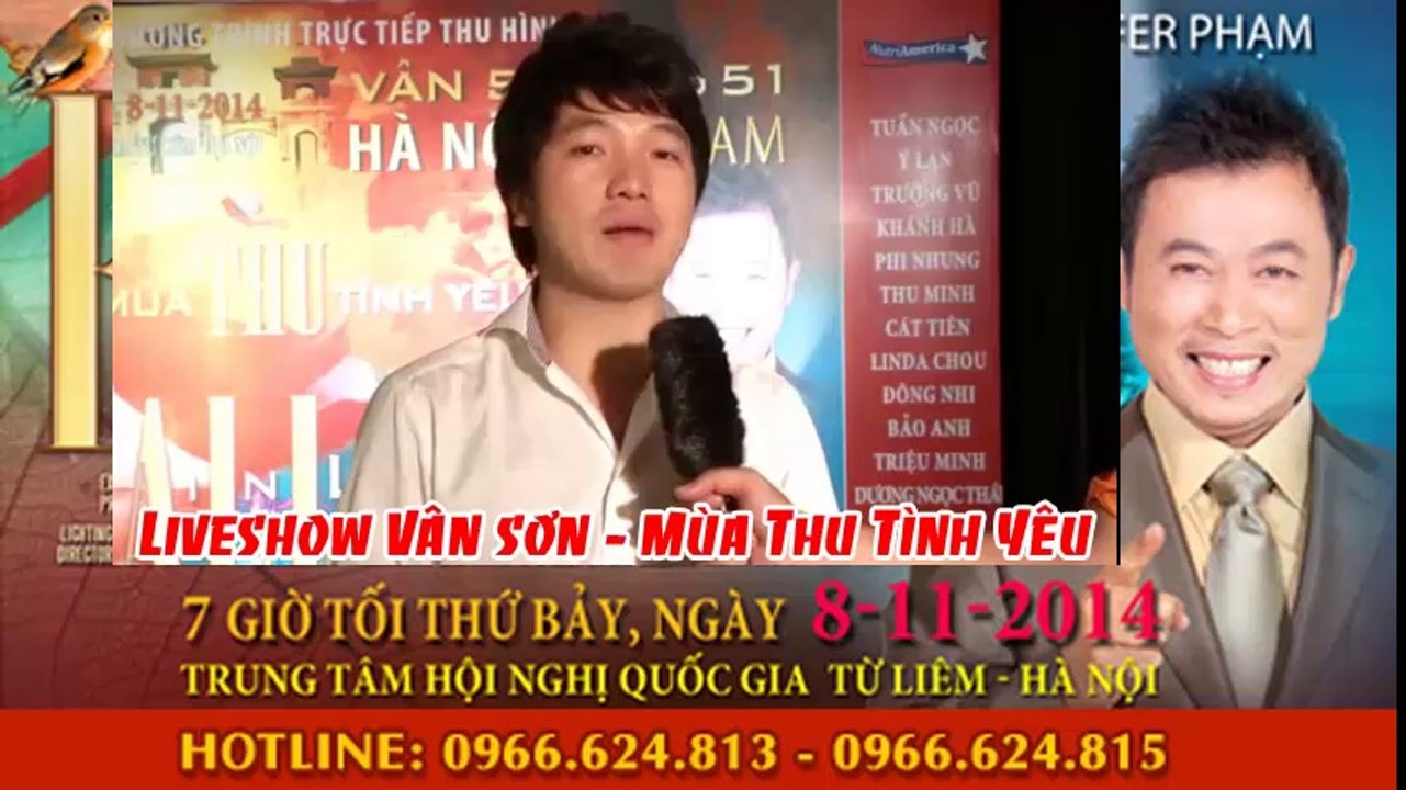 mua vé Liveshow vân sơn LH mua vé 0966624813 - 0966624815