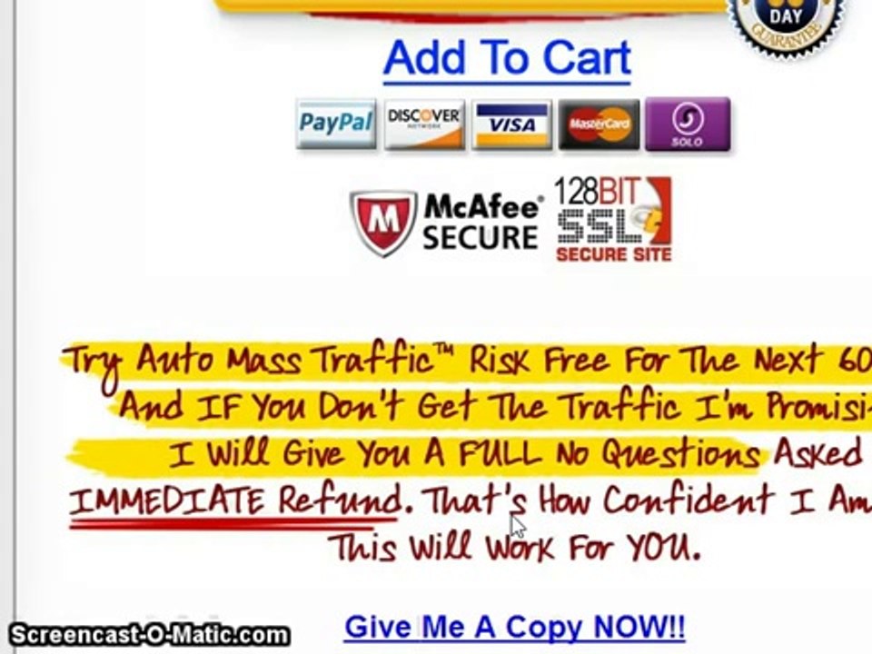 Auto Mass Traffic Review - Auto Mass Traffic Generation Software Scam By Mo Latif