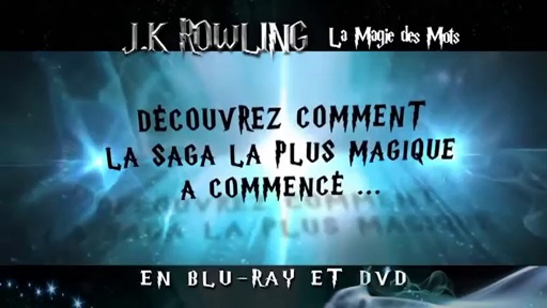 JK Rowling _ la magie des Mots Bande Annonce - Vidéo Dailymotion