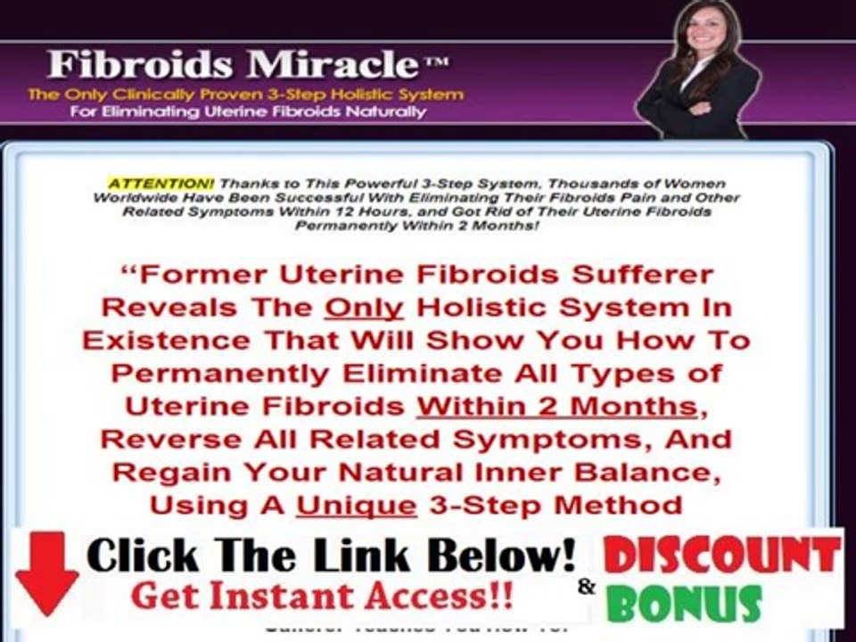 The Fibroids Miracle System + Discount