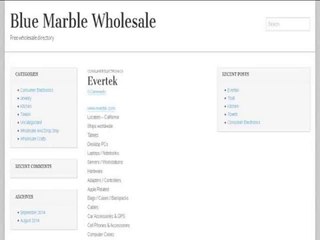 Blue Marble Wholesale Directory