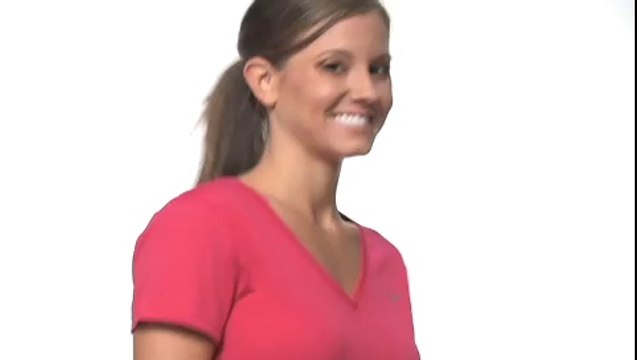 Nike Regular Legend Short-Sleeve V-Neck Black/White - Robecart.com Free Shipping BOTH Ways