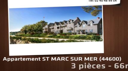 Vente - Appartement - ST MARC SUR MER (44600)  - 67m²