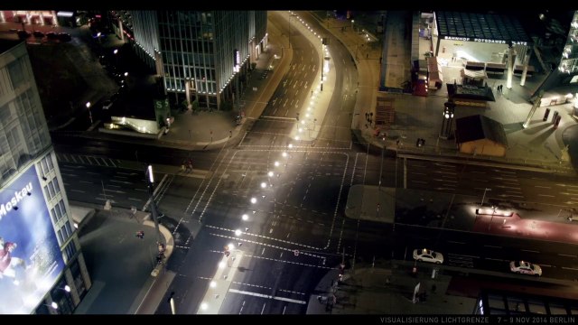 8000 ballons pour la commémoration de la chute du mur de Berlin