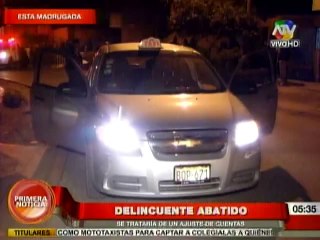 Descargar video: Delincuente es asesinado en San Juan de Lurigancho