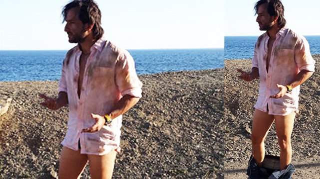 Saif Ali Khan TAKES OFF His Pants | Happy Ending