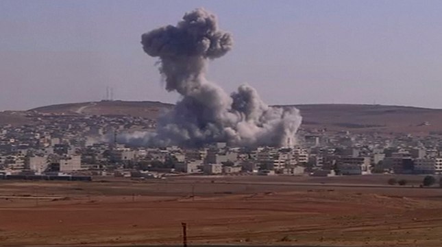 Importantes explosions à Kobané