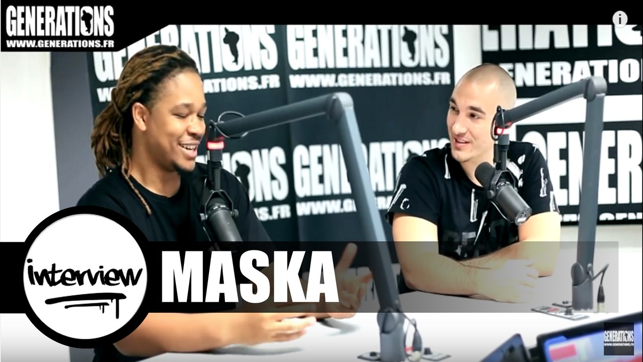 Maska - ITW (Live des Studios de Generations)