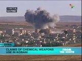 Claims of IS use of chemical weapons in Kobani, Syria