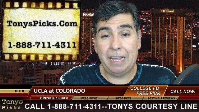 Colorado Buffaloes vs. UCLA Bruins Free Pick Prediction NCAA College Football Updated Odds Preview 10-25-2014