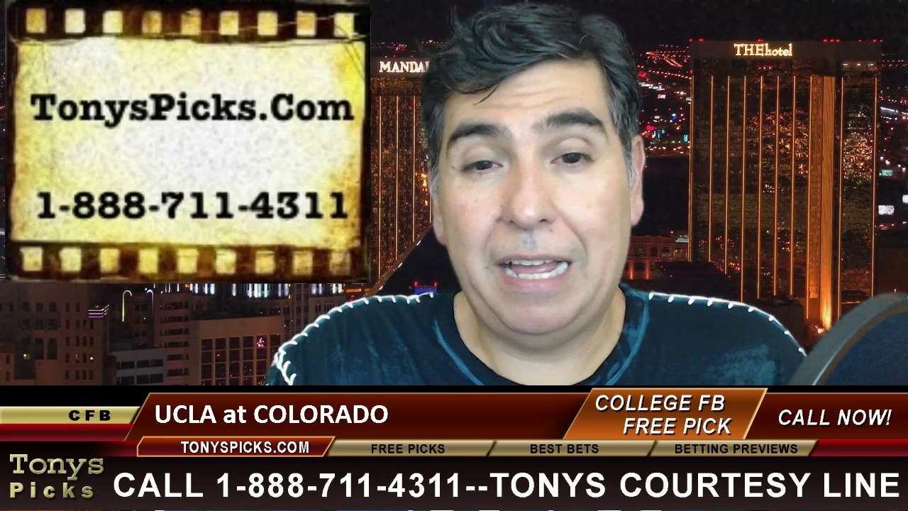 Colorado Buffaloes vs. UCLA Bruins Free Pick Prediction NCAA College Football Updated Odds Preview 10-25-2014